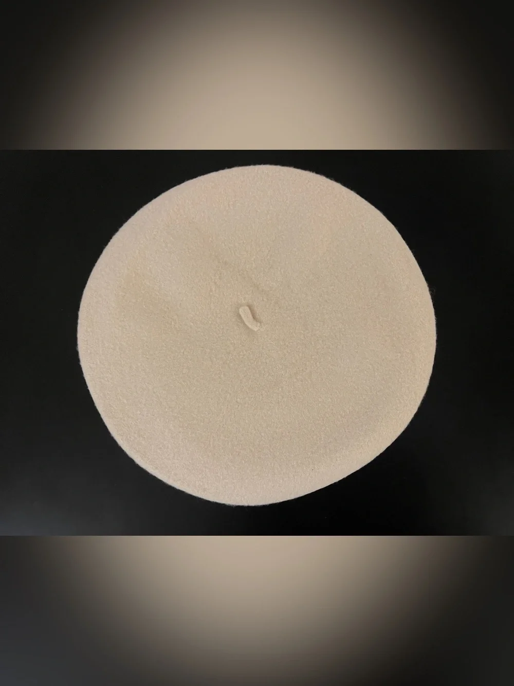 New DOEN Georgianna Beret in Cream/White